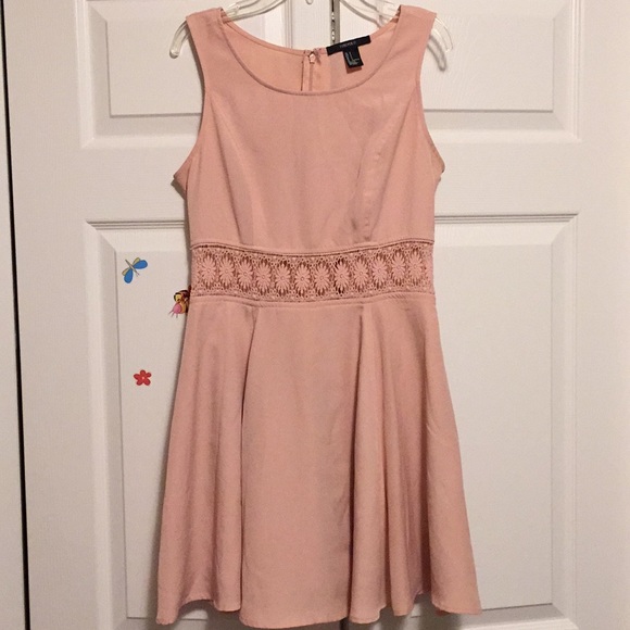 Forever 21 Pink Flowy Casual/Formal Mini Dress - Picture 1 of 9